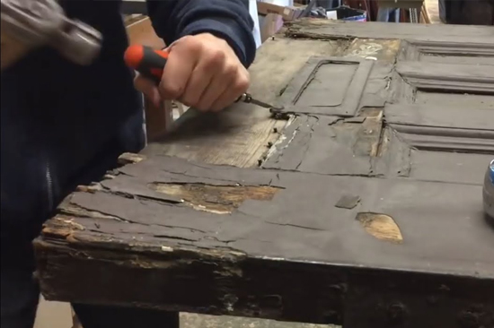 East La Mirada-wooden-door-repair