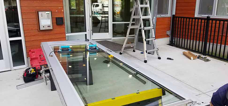 storefront door glass replacement East La Mirada